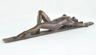 Art Deco Style Statue Sculpture Pin-up Art Nouveau Style Bronze Signed