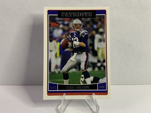 Tom Brady #NE4 2006 Topps Team Set Patriots card