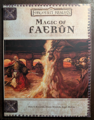 Magic of Faerun D&D 3E Forgotten Realms Softcover Complete Clean WOTC 2001