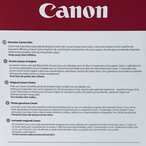 Cartuchos de tinta de impresora multipack originales Canon CLI-42 paquete de 8 Pixma Pro-100 ¡NUEVO! - Imagen 7 de 15