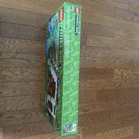 lego minecraft the waterfall base 21134 - Retired - New Slight Damage Corners