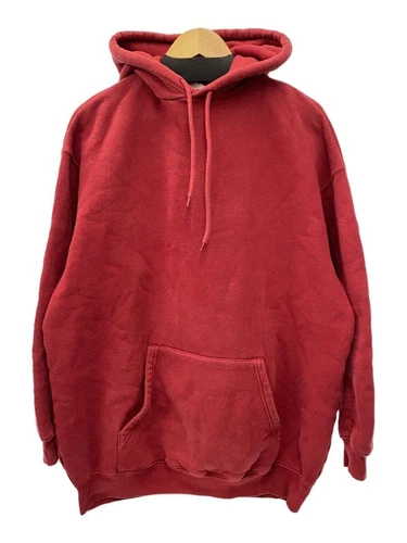 BALENCIAGA Felpa con Cappuccio M Cotone Rosso 556143 TDV04 Usata