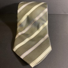 Versa Handmade 100 Silk Tie Multi Colored Stripe Pattern Elegant But Classic