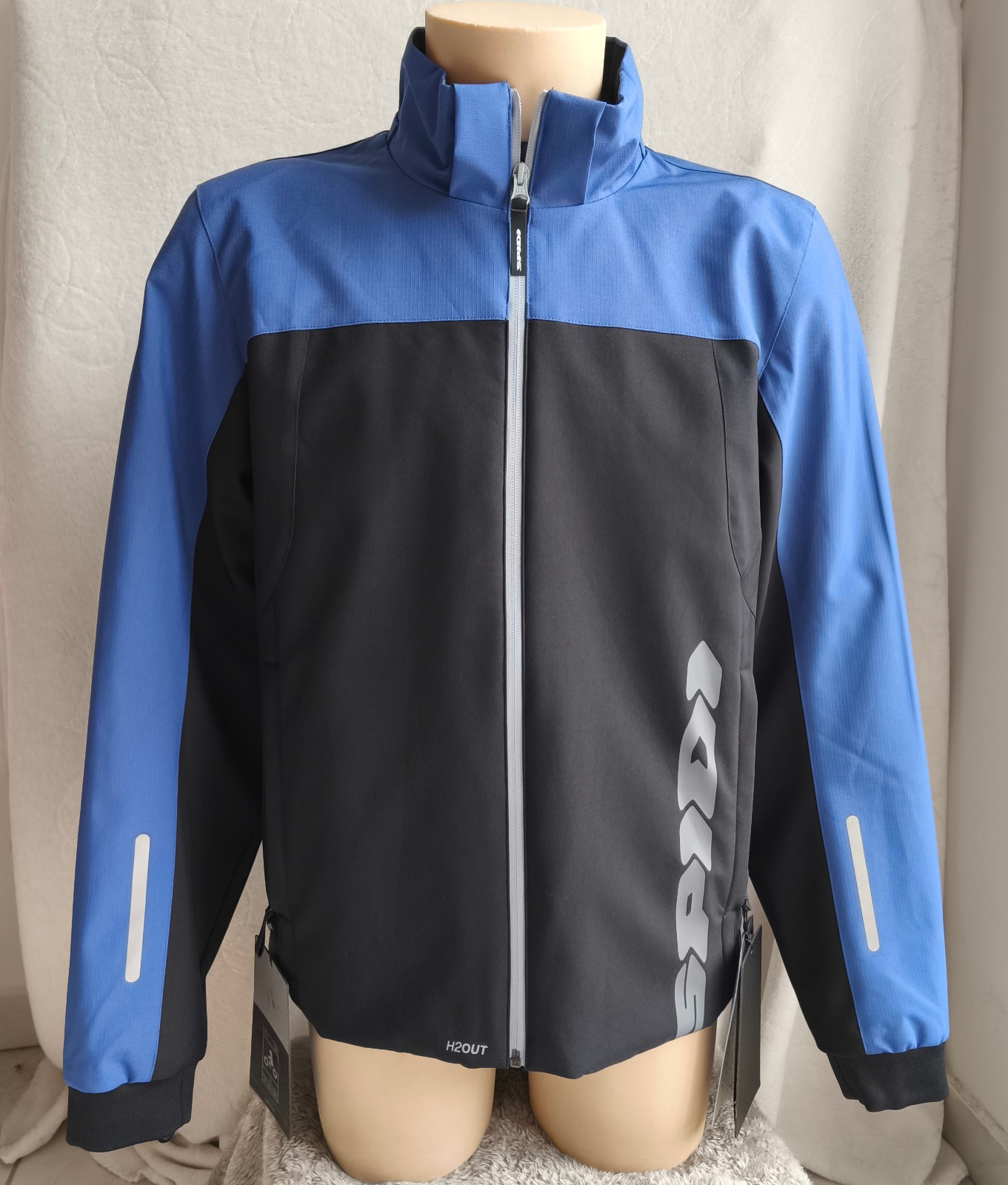 Veste de moto SPIDI Hoodie H2out XL | Blouson étanche motard avec capuche pour mi-saison