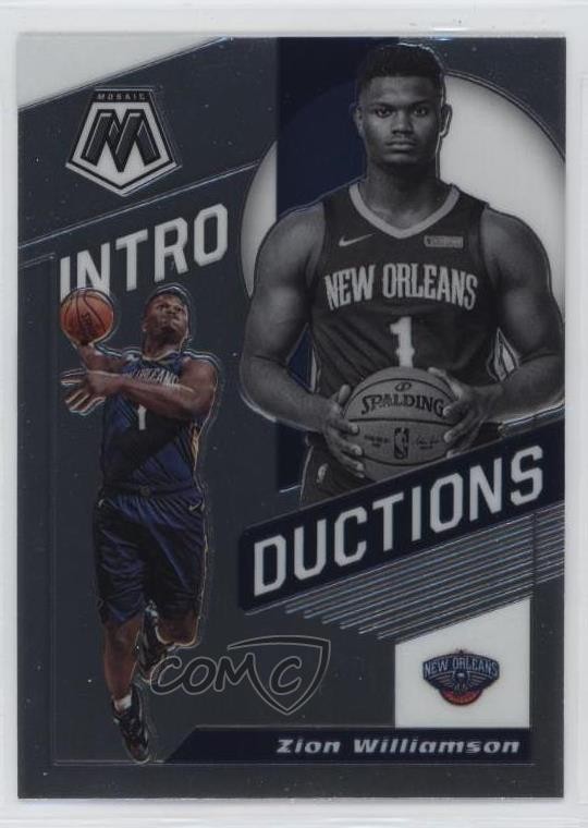2019-20 Panini Mosaic Introductions Zion Williamson #5 1f0y