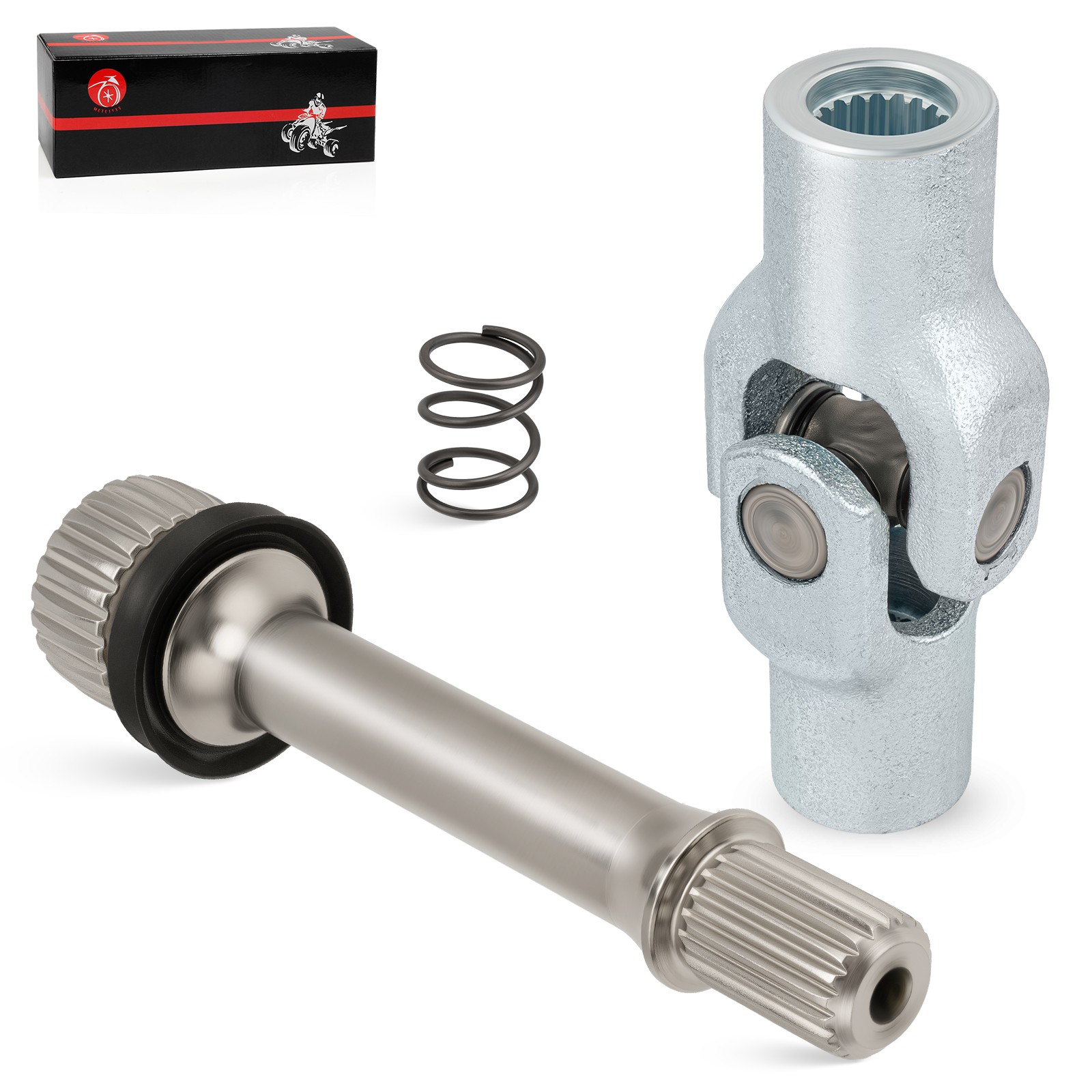 Rear Drive Shaft Propeller & U-Joint Yoke Joint For Honda Rubicon Foreman 500