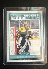 2021-22 O-Pee-Chee - Marquee Rookies Jeremy Swayman #525 (RC)