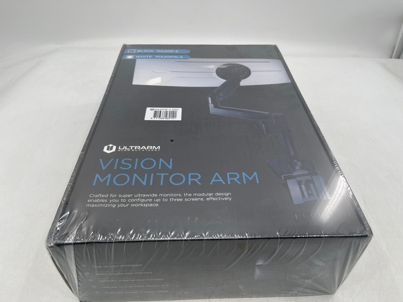 Ultrarm Vision Monitor Arm MA20PW-S White