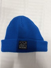 Columbia Youth Kids Young Whirlibird Cuffed Beanie Winter Hat Blue