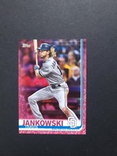 2019 Topps - Travis Jankowski #581 Mother's Day Pink Parallel /50