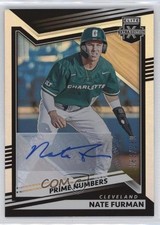 2022 Elite Extra Edition Prime Numbers A Signatures 63/180 Nate Furman Auto 0w3