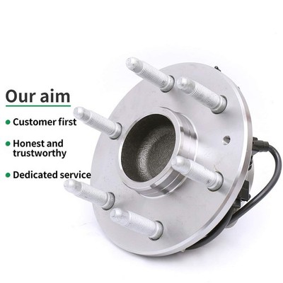 2x Front Wheel Bearing Hubs for 2001-2006 GMC Sierra 1500 Yukon XL 1500 6.0L RWD