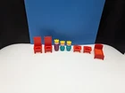 Vintage Fisher-Price Little People Lot Castle King Prince Princess Throne More