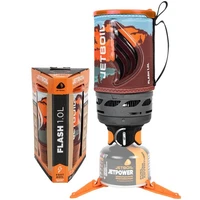 Jetboil Flash 1.0L Portable Fast Boil Stove for 1 Liter, Mountainscape