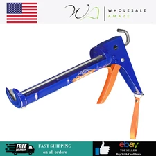 9" No Drip Caulking Gun Drip-Free • Comfort Grip • Model WCG2309D-2
