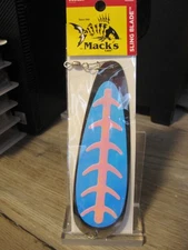 Mack's 6" Sling Blade Trolling Dodger Fishing Flasher 41152 UV Glo Glow