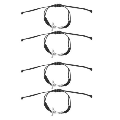 4 PCS Team Bracelets Hockey for Boys Exercise Wristband Enthusiast