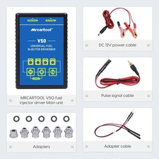 Universal Fuel Injector Tester Cleaner DIY Cleaning Tool For GDI Fuel Injector