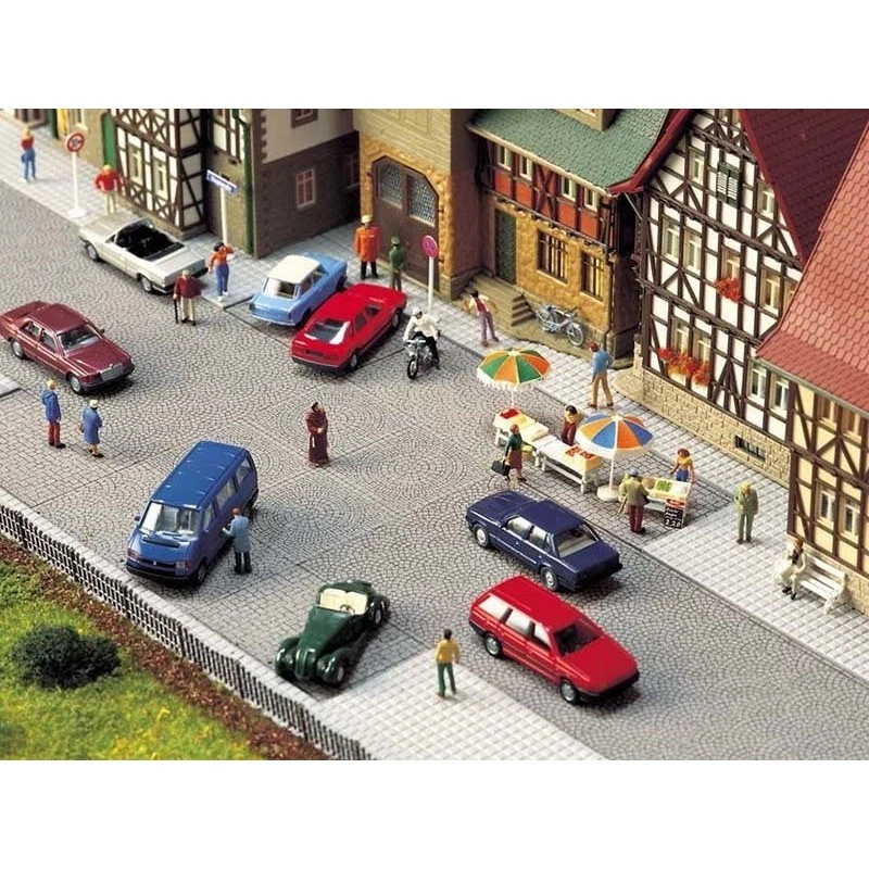 Modélisme : Matériel de flocage - Gravier gris - Jeux et jouets Busch