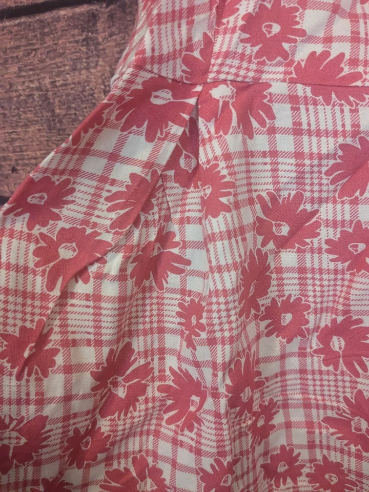 Timing Correa de Espagueti Floral Guinga Cami Tanque Talla Med Margarita Preppy Ver Medida Foto 4 de 4