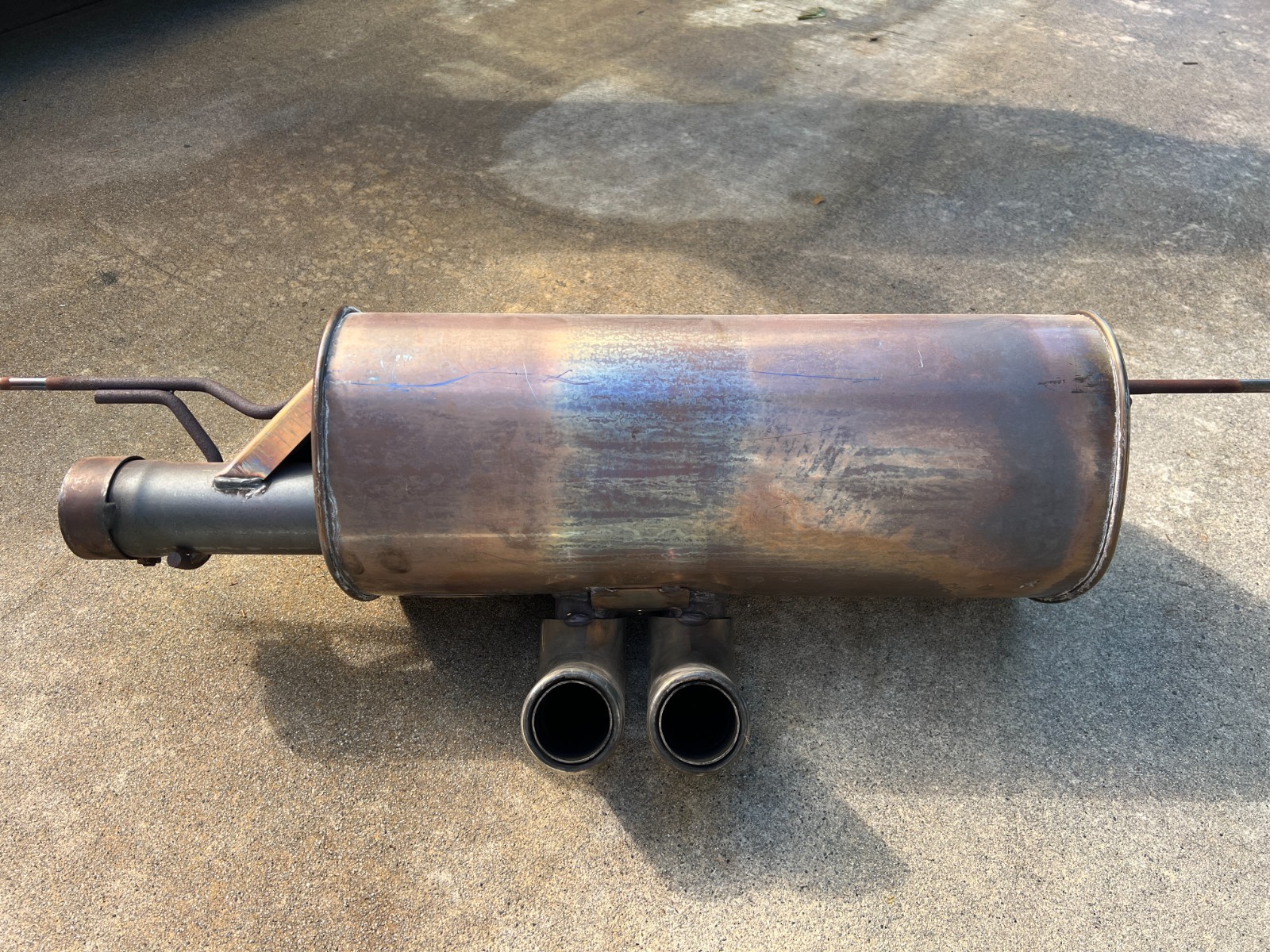 OEM exhaust from a 4K miles 2005 Lotus Elise. In perfect working condition.