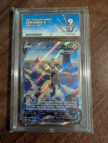 Zeraora V graded ACE 9 for sale on eBay