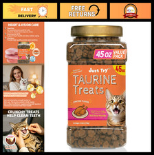 Taurine Cat Treats with Coenzyme Q10 for Heart Health  2.8 lbs Chicken Flavor