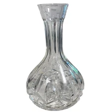 WATERFORD Lismore Crystal 8.75”  Wine Carafe Decanter Vase