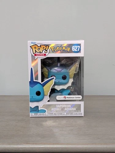 Funko Pop! #627 Pokemon Vaporeon - Pearlescent – Pokemon Center Exclusive