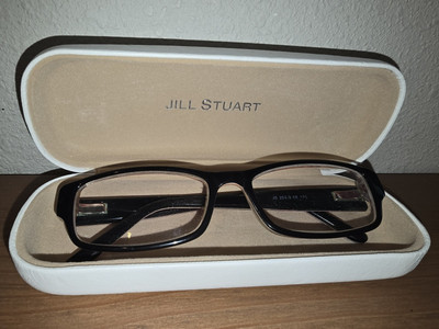 Jill Stuart Eyeglasses JS204-3 Honey Designer Pink Marble 135 W/ Case
