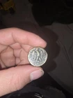 Tiberius Roman Imperial Denarius Silver Coin Portrait Eagle Design Ancient
