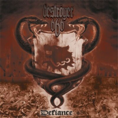 Destroyer 666 - Defiance CD 2009 black thrash Australia Season of Mist