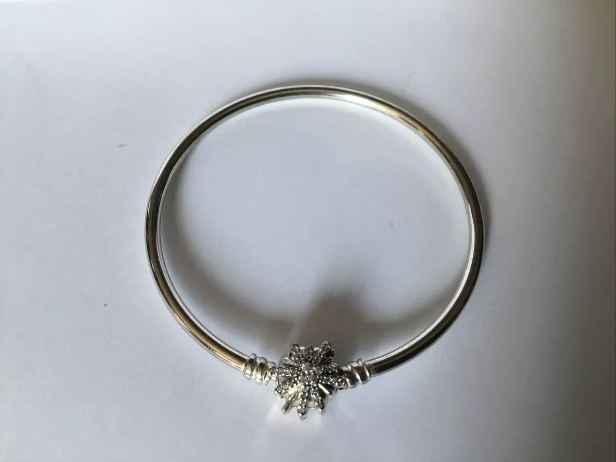 MINT Pandora Best Is Yet To Come Fireworks Bangle Bracelet Sterling Silver