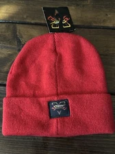 Street Fighter V  Beanie Knit Hat Red Official License Bioworld New PlayStation
