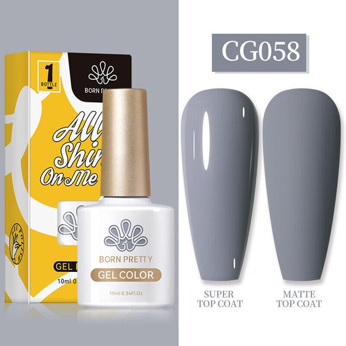 BORN PRETTY 10ml Gel Nagellack Soak Off UV Gel Nagel Gel Lack Base Top Coat - Bild 78 von 150