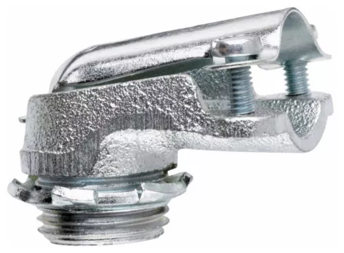 Crouse-Hinds 740, 1-1/4", Iron, Non-Insulated, AC/Flex Conduit Connector, 1 pc