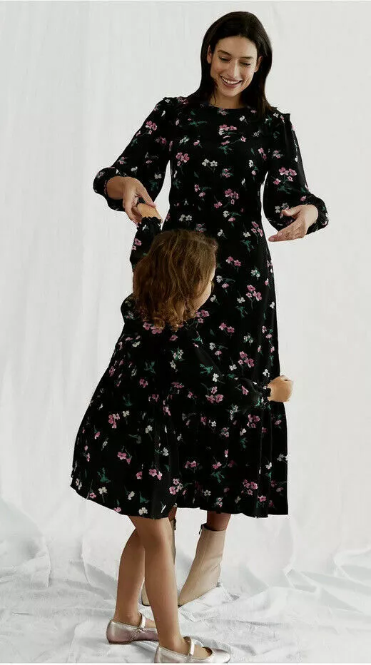 Frill hot sale tea dress
