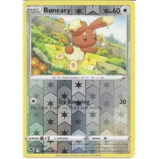 144/195 Buneary : Reverse Holo : SWSH-12 Silver Tempest : Pokemon TCG