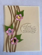 Swirly birds sympathy get well card kit of 10 made w/ Stampin' Up!