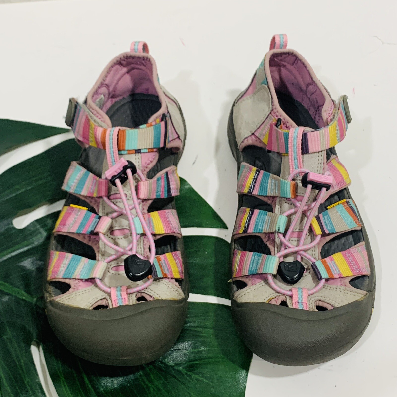 Scarpe sandali KEEN colorate impermeabili naturali da trekking Bunjee taglia 5 donna