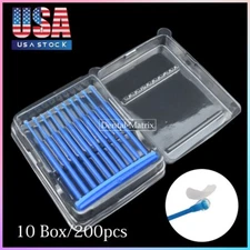 200 Dental Adhesive Stick Veneer Crown Porcelain Veneers Bonding Rod Applicator