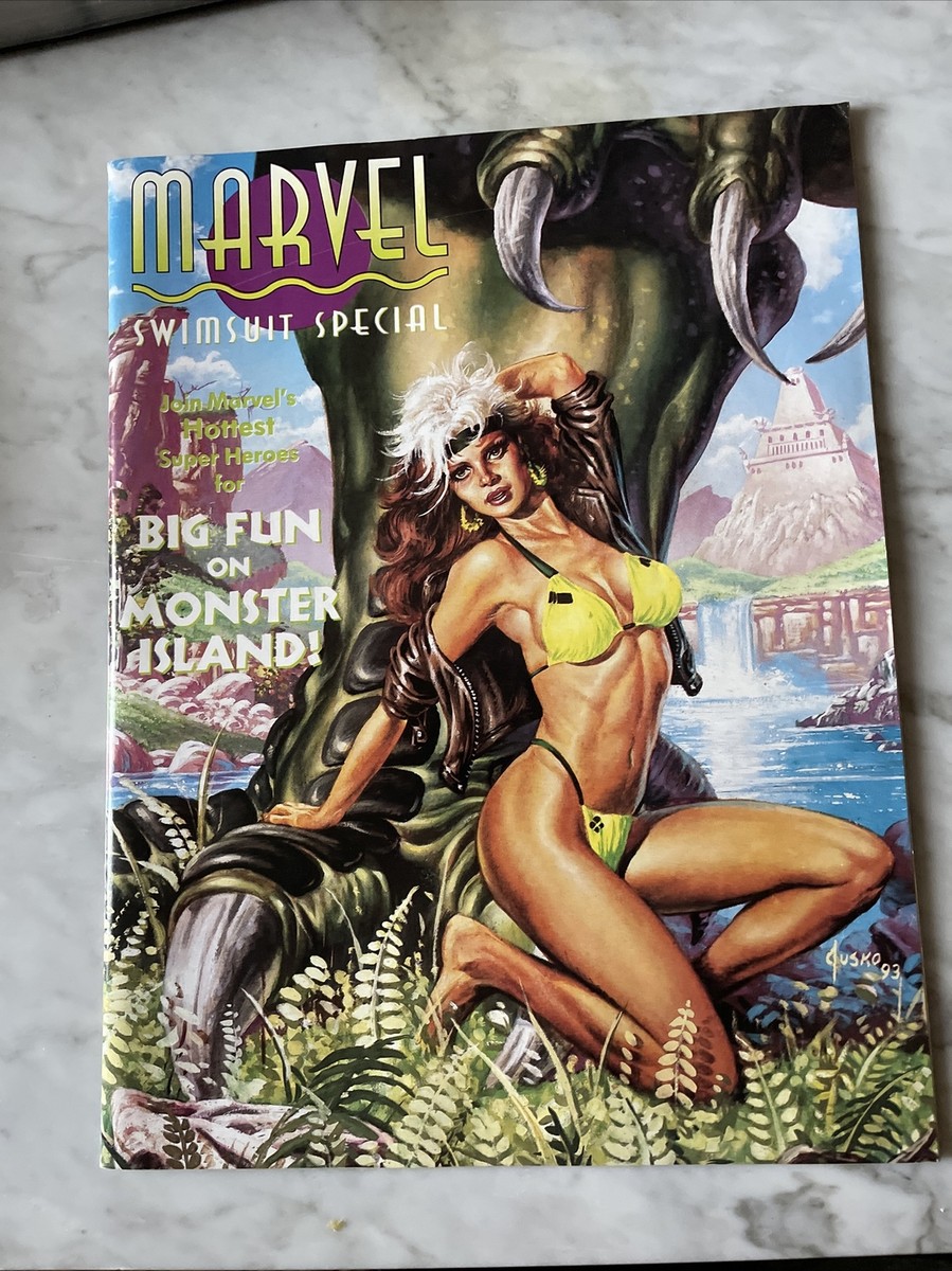 1 Marvel Swimsuit Special Issue Comic Vol. 1 #2. Jusko Cover Art