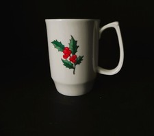 Scarce PICKARD China HOLLY set of 2 Mugs