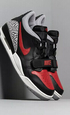 Sz 11 5 Nike Air Jordan Legacy 312 Low Bred Black Cement Gray Red Men New W Box Ebay