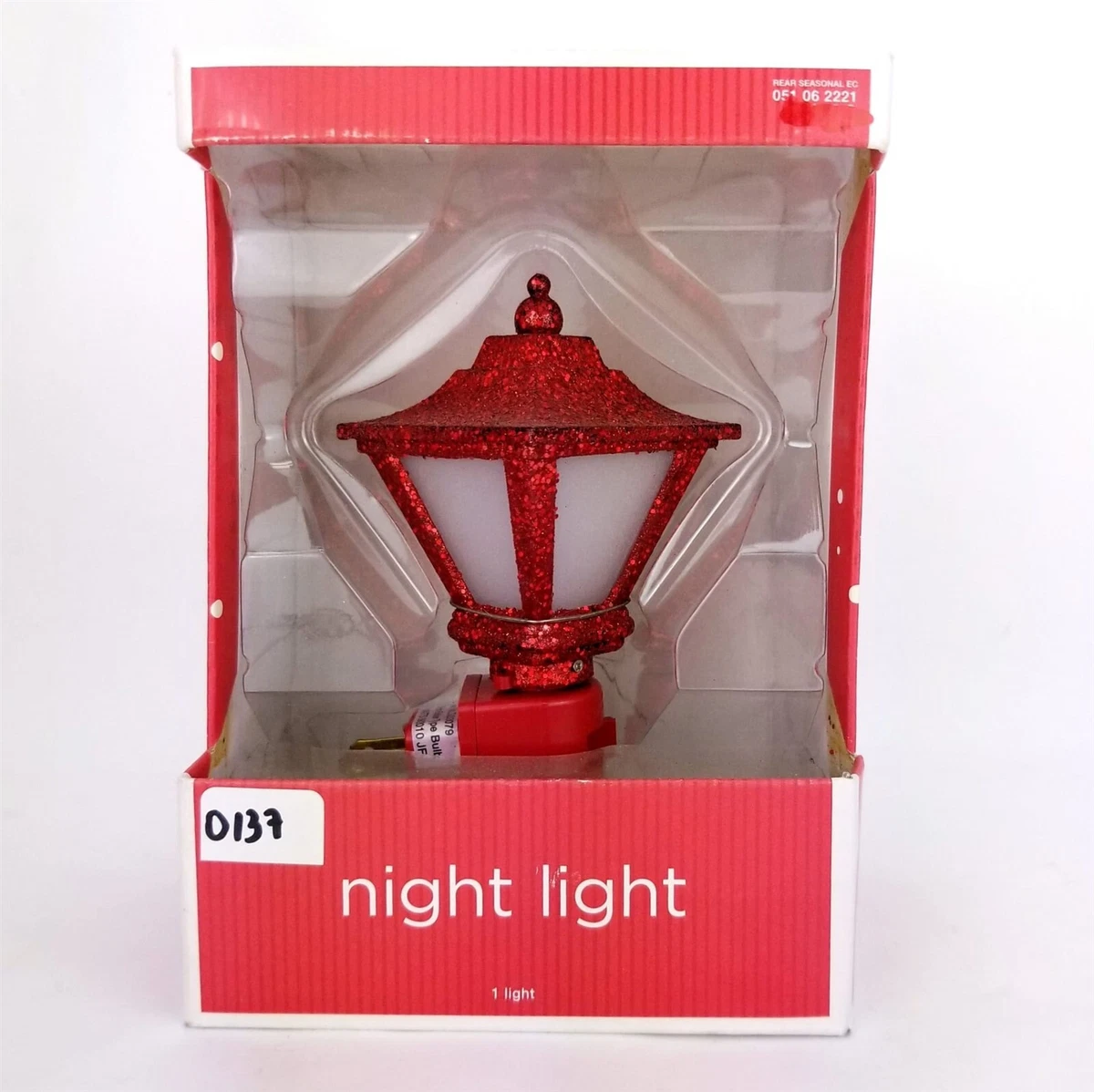 Holiday Night Light Xmas Lantern 5 1 2