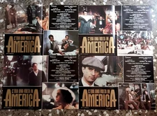 Lotto di N.4 Fotobuste - C'ERA UNA VOLTA IN AMERICA 1° Edizione - Lobbycard