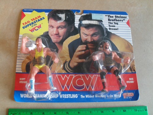 1990 Unopened WCW The Steiner Brothers Wrestling T...