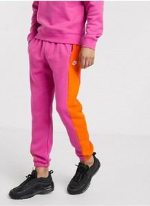nike club colorblock jogger