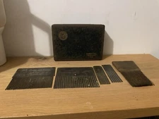 Antique Wood Grain Combs