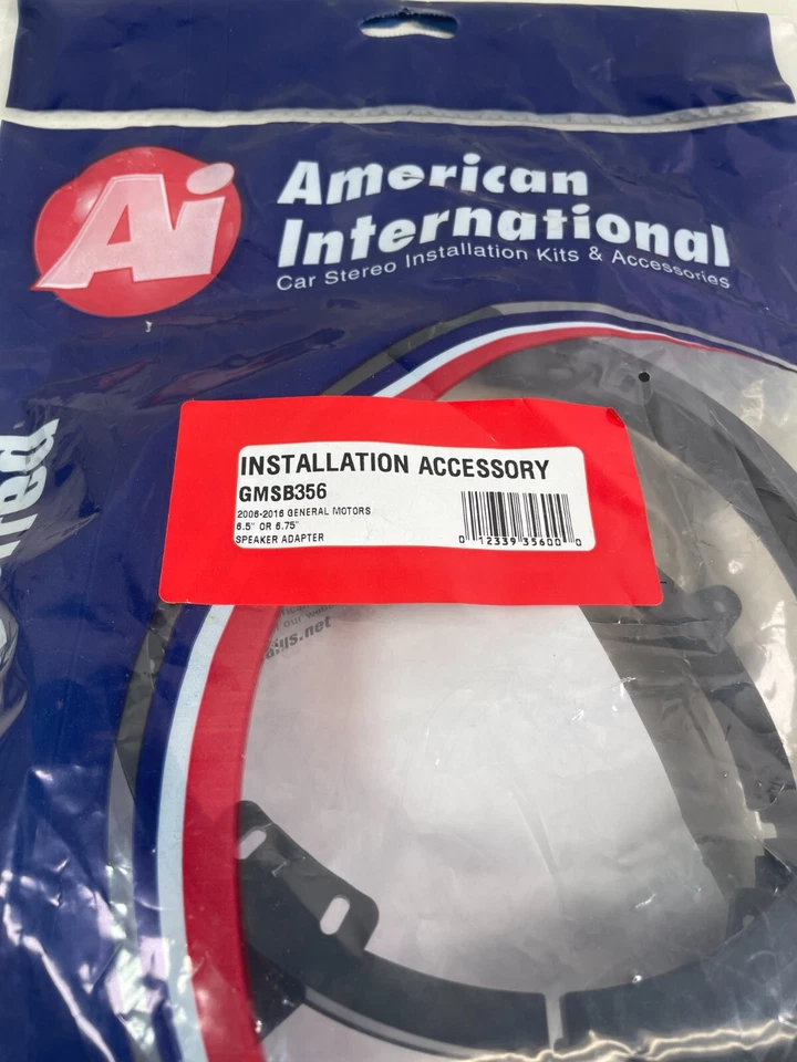 GMSB-356 Door Speaker Adapter 6.5" or 6.75" for Buick Cadillac Chevrolet GMC - Image 3 of 4